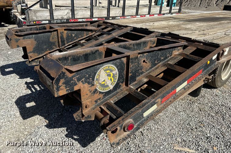 image for item DL4460 2005 Belshe equipment trailer