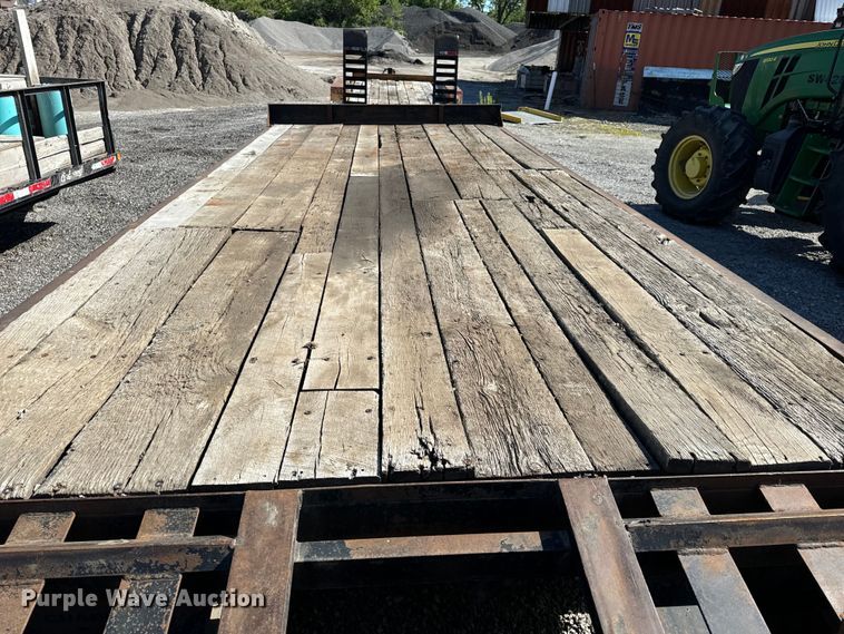 image for item DL4460 2005 Belshe equipment trailer