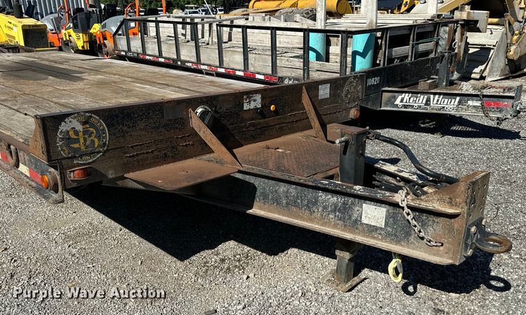 image for item DL4460 2005 Belshe equipment trailer