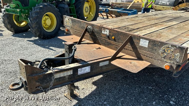 image for item DL4460 2005 Belshe equipment trailer