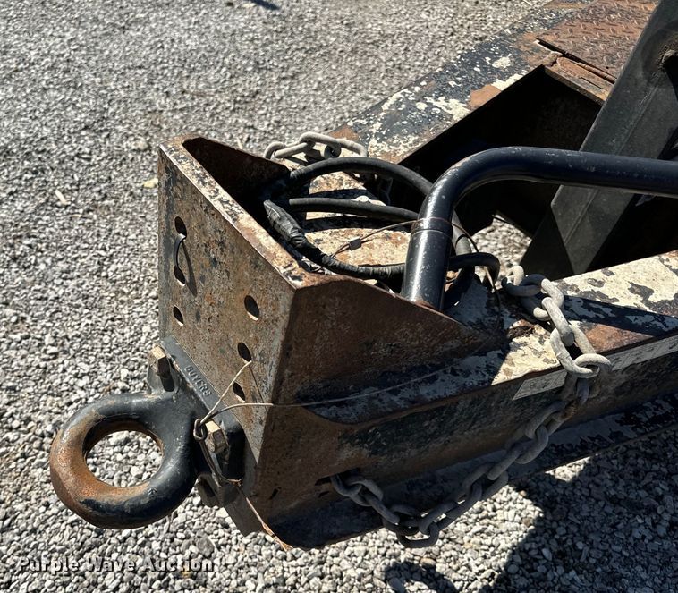 image for item DL4460 2005 Belshe equipment trailer