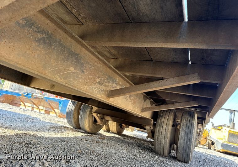 image for item DL4460 2005 Belshe equipment trailer