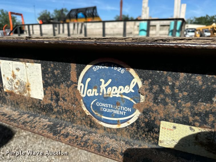 image for item DL4460 2005 Belshe equipment trailer