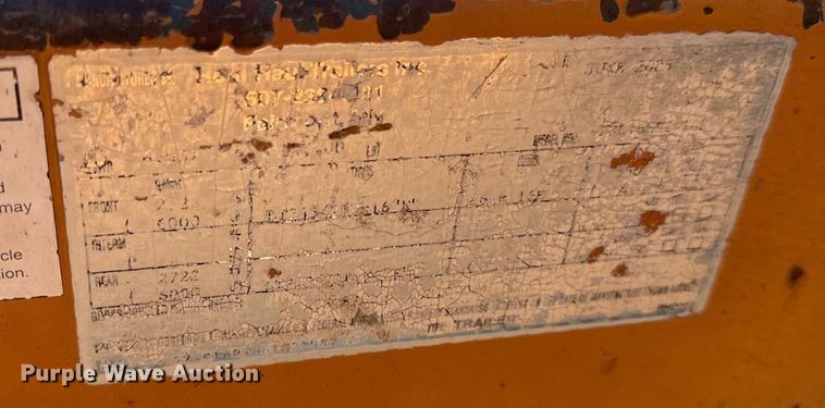 image for item DL4461 2005 Redi Haul equipment trailer