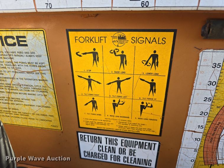 image for item DM1722 1996 Lull 644B-37 Highlander II telehandler