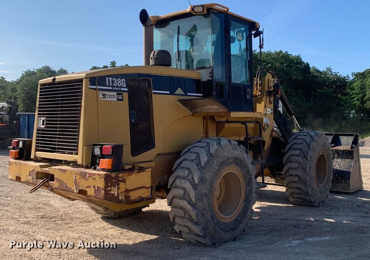image for item DM7880 2004 Caterpillar IT38G Series II wheel loader
