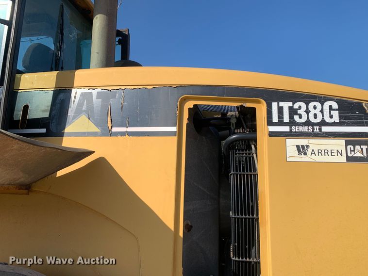 image for item DM7880 2004 Caterpillar IT38G Series II wheel loader