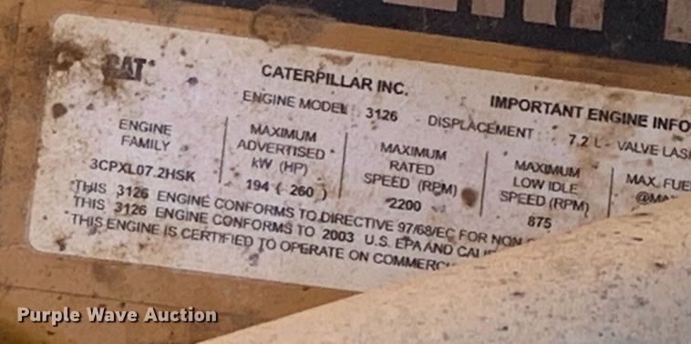 image for item DM7880 2004 Caterpillar IT38G Series II wheel loader