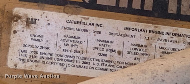 image for item DM7880 2004 Caterpillar IT38G Series II wheel loader