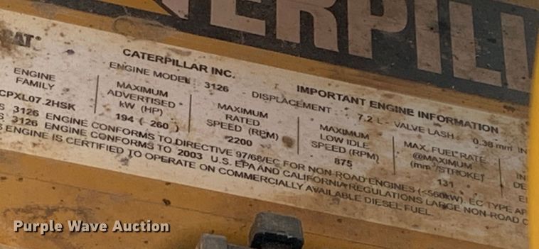 image for item DM7880 2004 Caterpillar IT38G Series II wheel loader