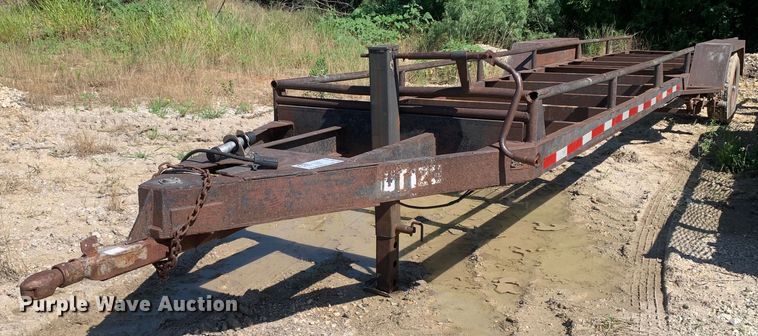 image for item DM7884 1982 Cronkhite pipe trailer