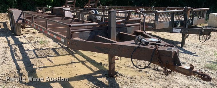 image for item DM7884 1982 Cronkhite pipe trailer