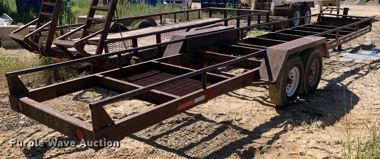 image for item DM7884 1982 Cronkhite pipe trailer