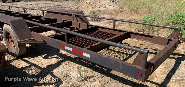 image for item DM7884 1982 Cronkhite pipe trailer