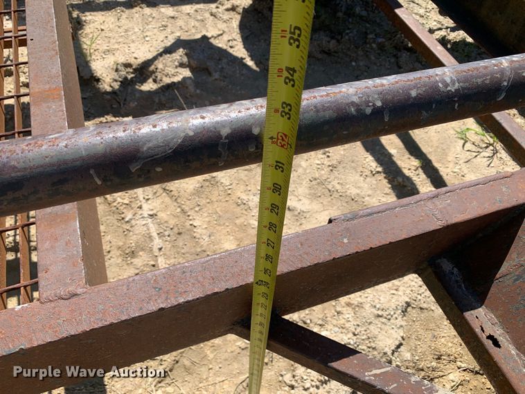 image for item DM7884 1982 Cronkhite pipe trailer