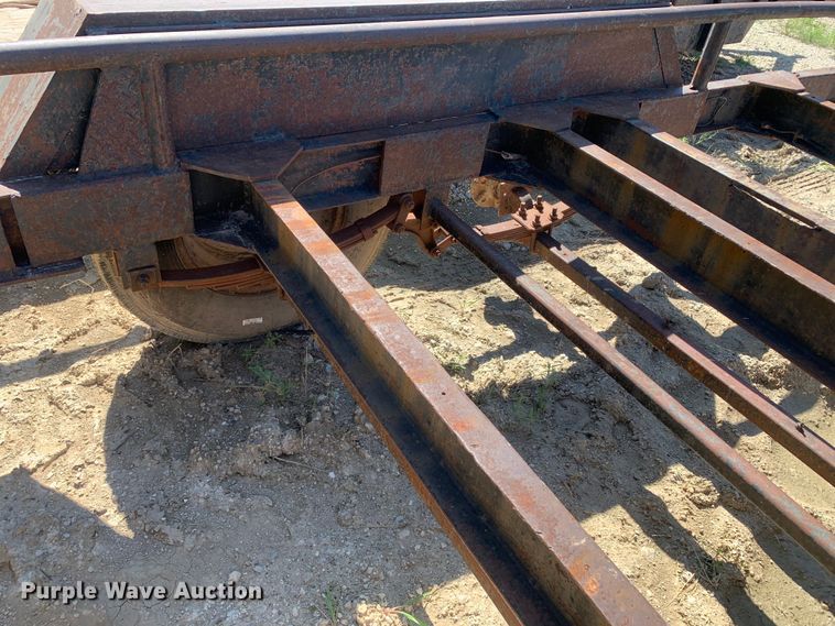 image for item DM7884 1982 Cronkhite pipe trailer