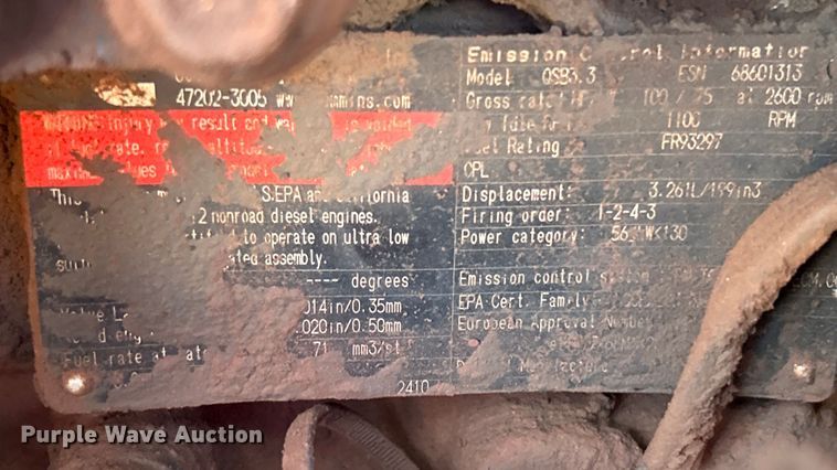 image for item DO6523 2012 JLG Skytrak 10042 telehandler