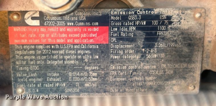 image for item DO6524 2013 JLG Skytrak 10042 telehandler