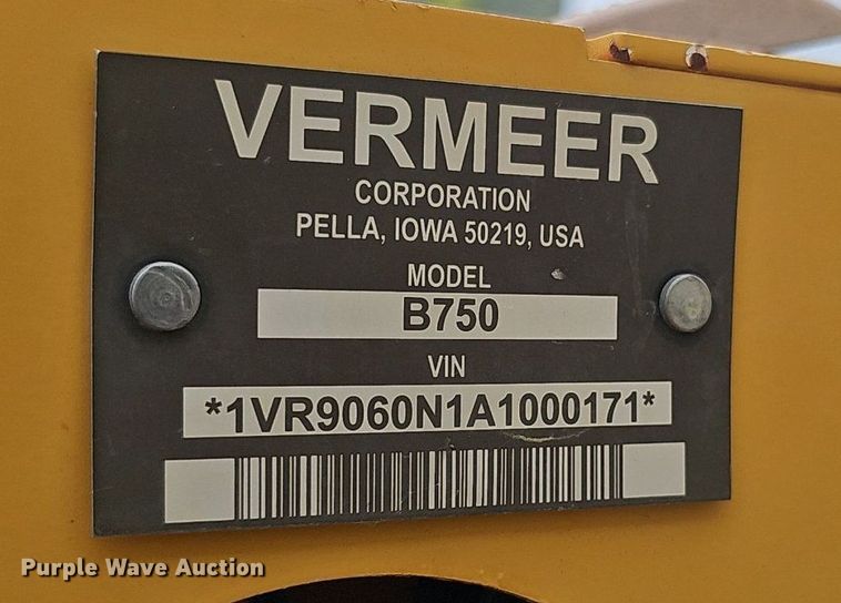 image for item DP6432 2010 Vermeer RTX750 vibratory cable plow