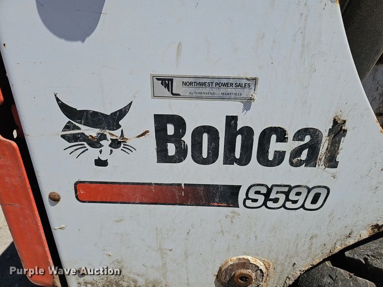image for item DP6454 2015 Bobcat S590 skid steer loader