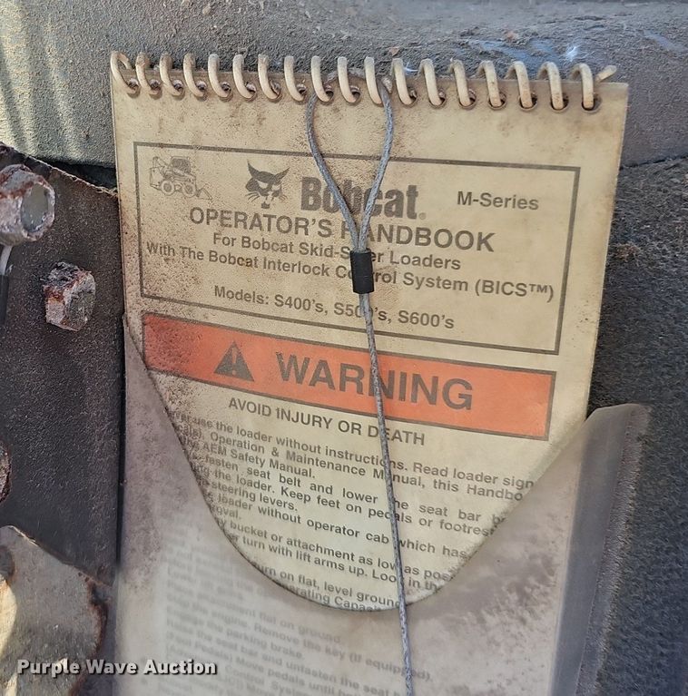 image for item DP6454 2015 Bobcat S590 skid steer loader
