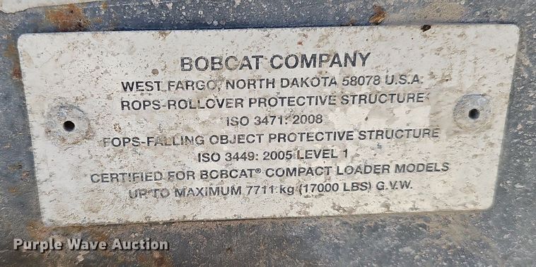 image for item DP6454 2015 Bobcat S590 skid steer loader