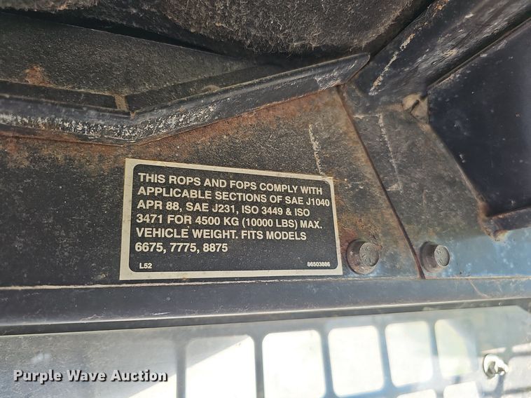 image for item DP6468 1995 John Deere 7775 skid steer loader