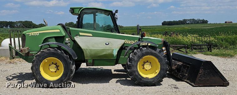 image for item DP6527 2002 John Deere 3400 telehandler