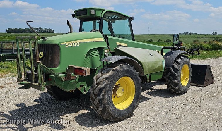 image for item DP6527 2002 John Deere 3400 telehandler