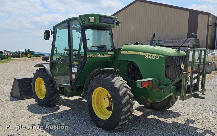 image for item DP6527 2002 John Deere 3400 telehandler
