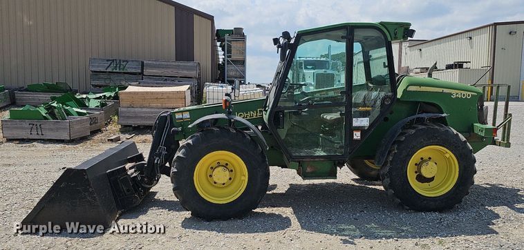 image for item DP6527 2002 John Deere 3400 telehandler