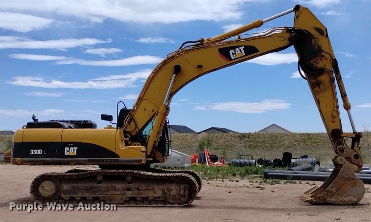 image for item DQ6115 2007 Caterpillar 330D L excavator
