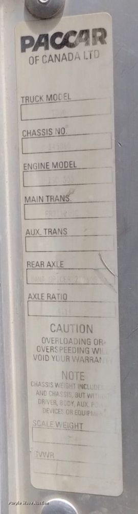 image for item DQ6116 2006 Kenworth T300 fuel truck