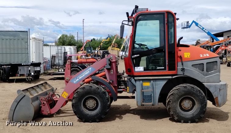 image for item DQ6120 2018 Clark Industries  2.2B wheel loader