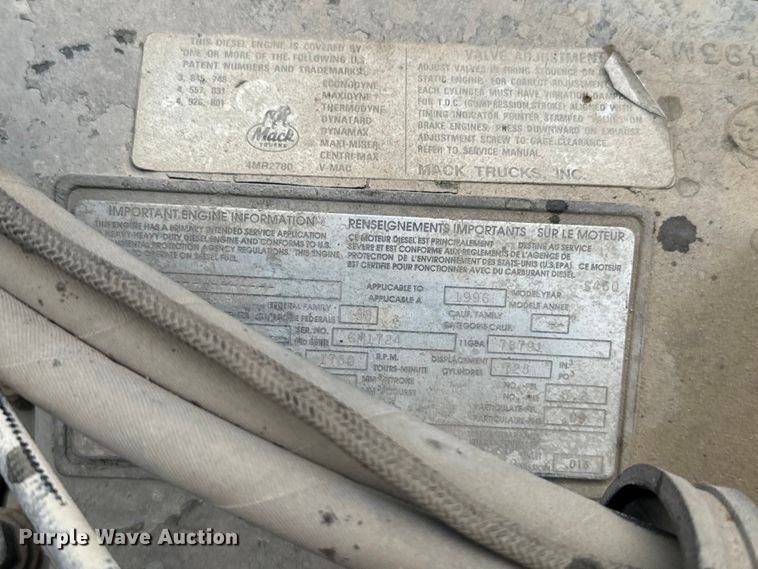 image for item DQ6777 1997 Mack RD690S ready mix truck