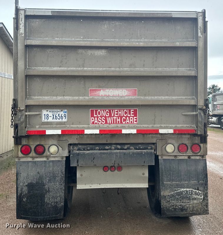 image for item DQ6781 2013 Cornhusker  end dump pup trailer