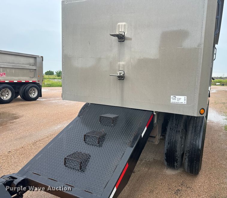 image for item DQ6781 2013 Cornhusker  end dump pup trailer
