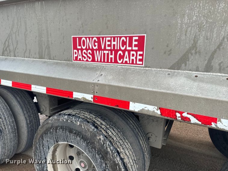 image for item DQ6781 2013 Cornhusker  end dump pup trailer