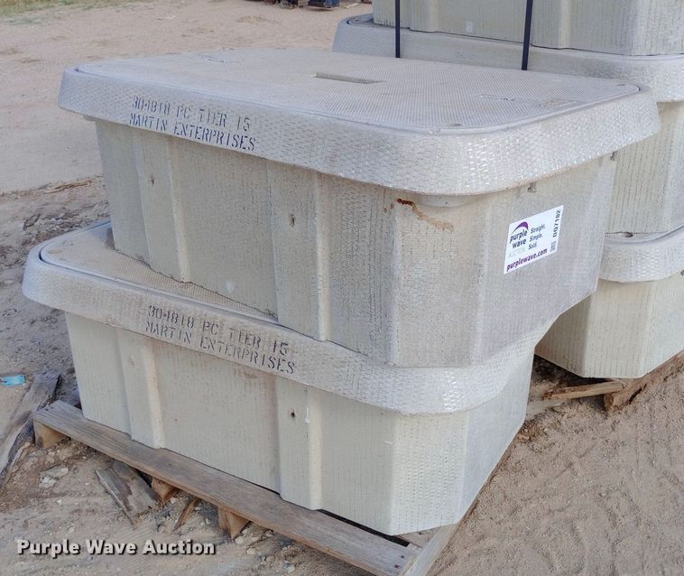 image for item DQ7182 (13) Martin Enterprises in-ground fiber boxes