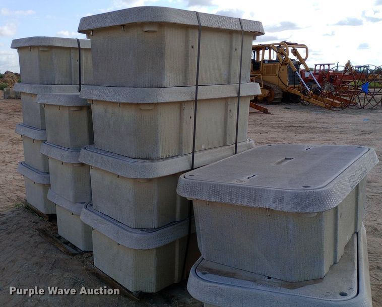 image for item DQ7182 (13) Martin Enterprises in-ground fiber boxes