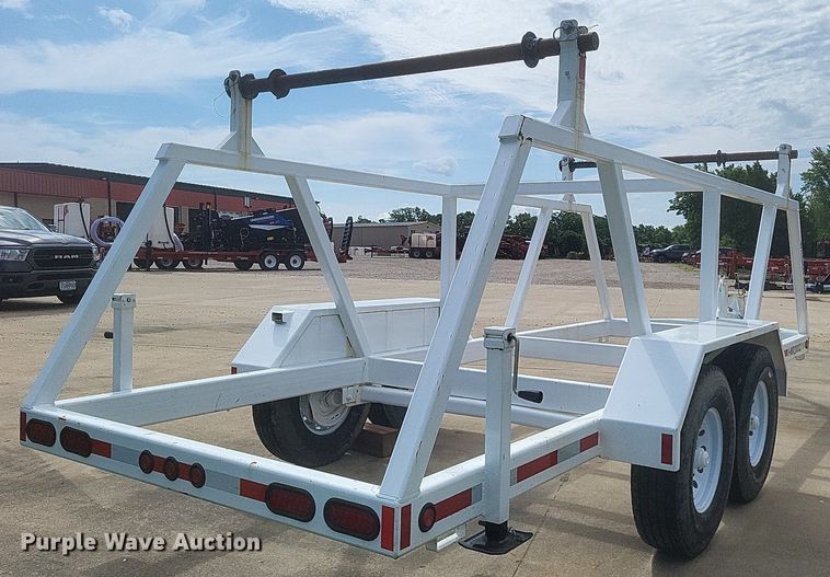 image for item DR4805 2022 Slabach Enterprises  I-MR110X2 reel trailer