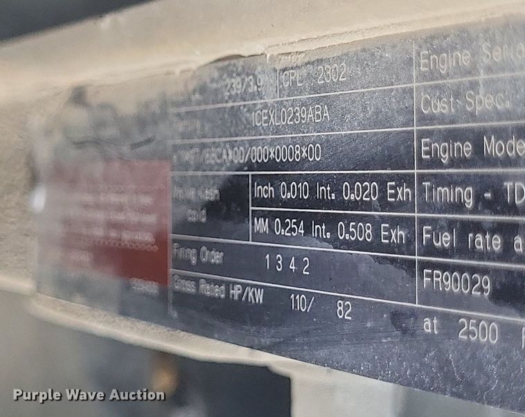 image for item DR4813 2001 Ingersoll-Rand  VR-1044 telehandler