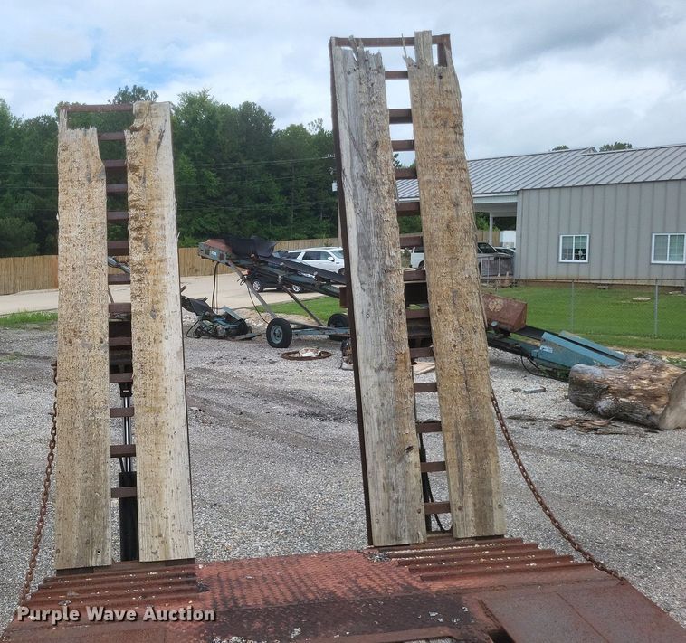 image for item DR4817 1979 Johnson Super  drop deck equipment trailer