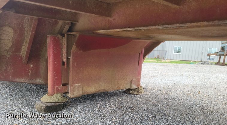 image for item DR4817 1979 Johnson Super  drop deck equipment trailer