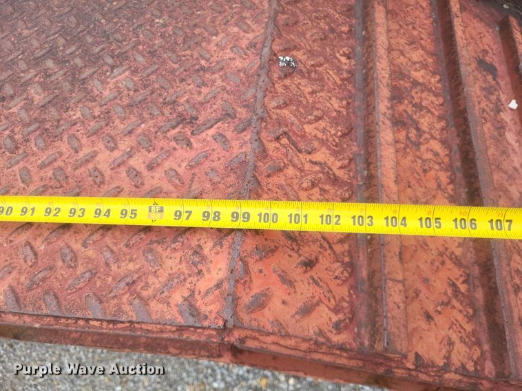 image for item DR4817 1979 Johnson Super  drop deck equipment trailer