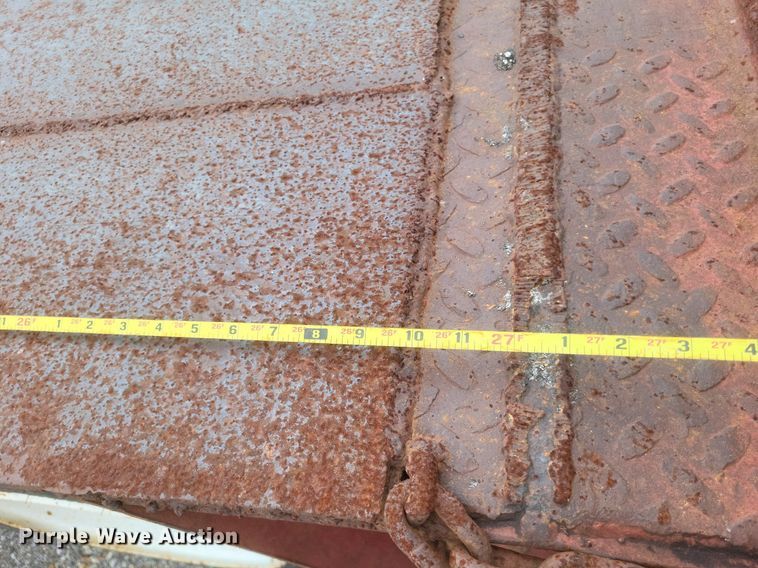 image for item DR4817 1979 Johnson Super  drop deck equipment trailer