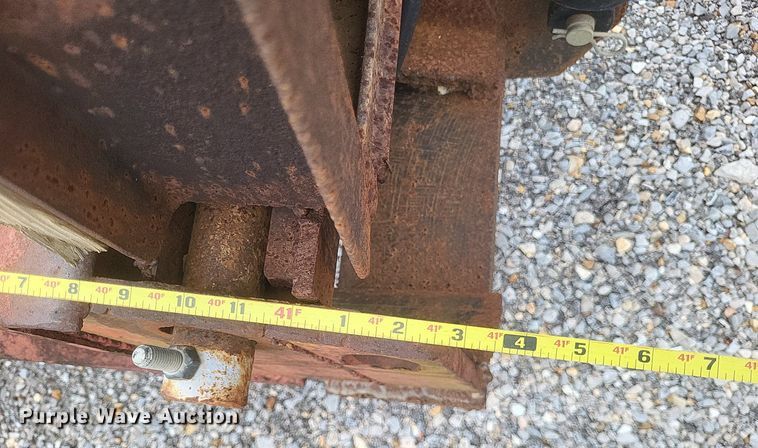 image for item DR4817 1979 Johnson Super  drop deck equipment trailer