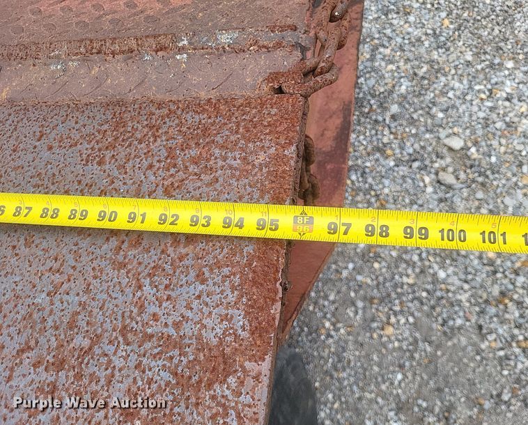 image for item DR4817 1979 Johnson Super  drop deck equipment trailer