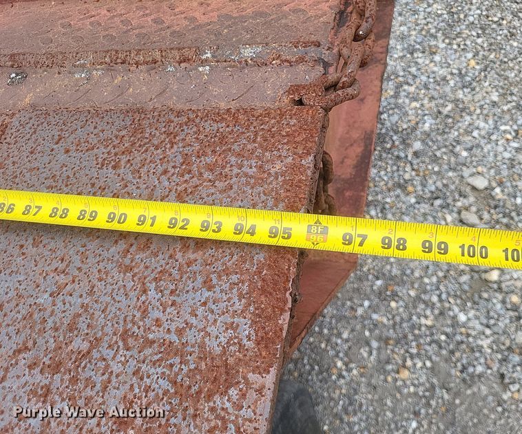 image for item DR4817 1979 Johnson Super  drop deck equipment trailer