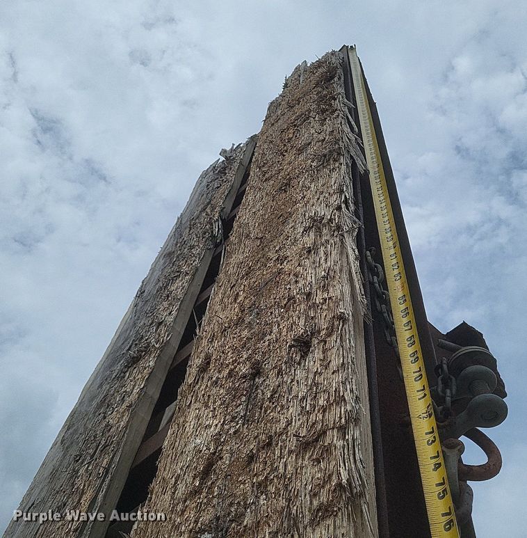 image for item DR4817 1979 Johnson Super  drop deck equipment trailer